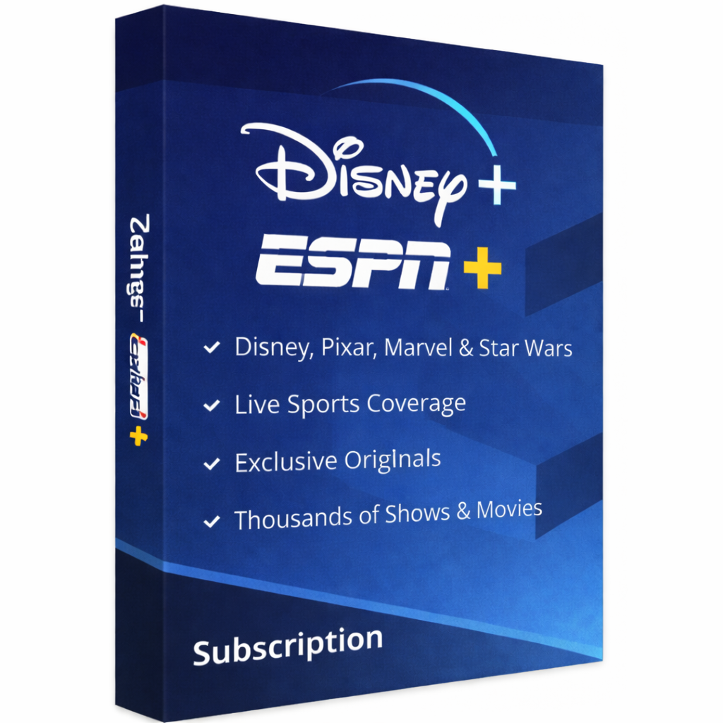 Disney Plus Subscription – Combo Streaming Access