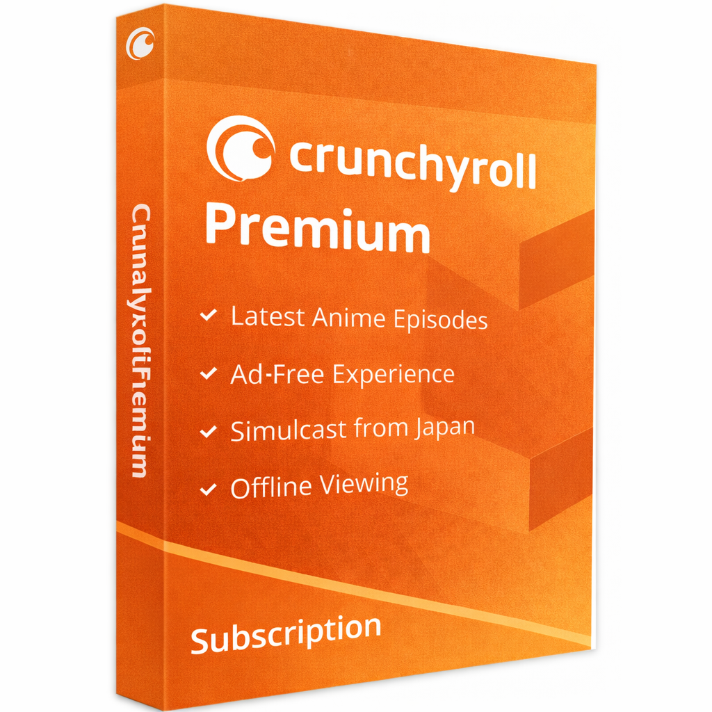 Crunchyroll Premium Subscription – Anime & Asian Content