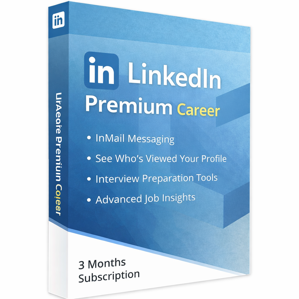 LinkedIn Premium Career – 3 Months Subscription