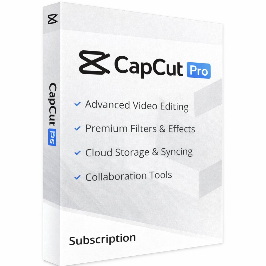 CapCut Pro Subscription – Premium Editing Tools