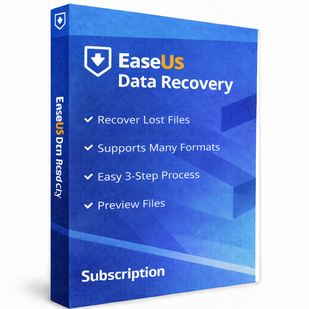 EaseUS Data Recovery Wizard Pro (1 PC, Lifetime) - EaseUS Key - GLOBAL