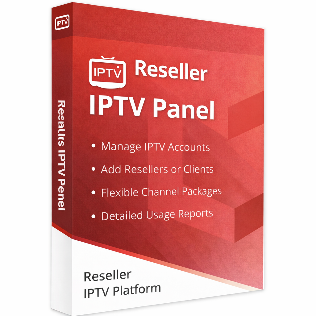 IPTV Reseller Panel - 10 credits