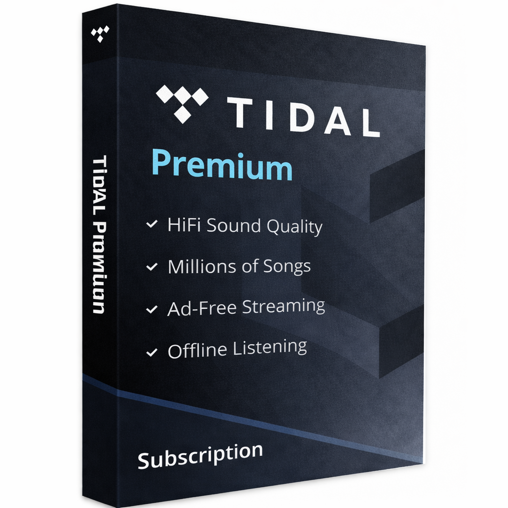 TIDAL HiFi Subscription – Premium Music Streaming
